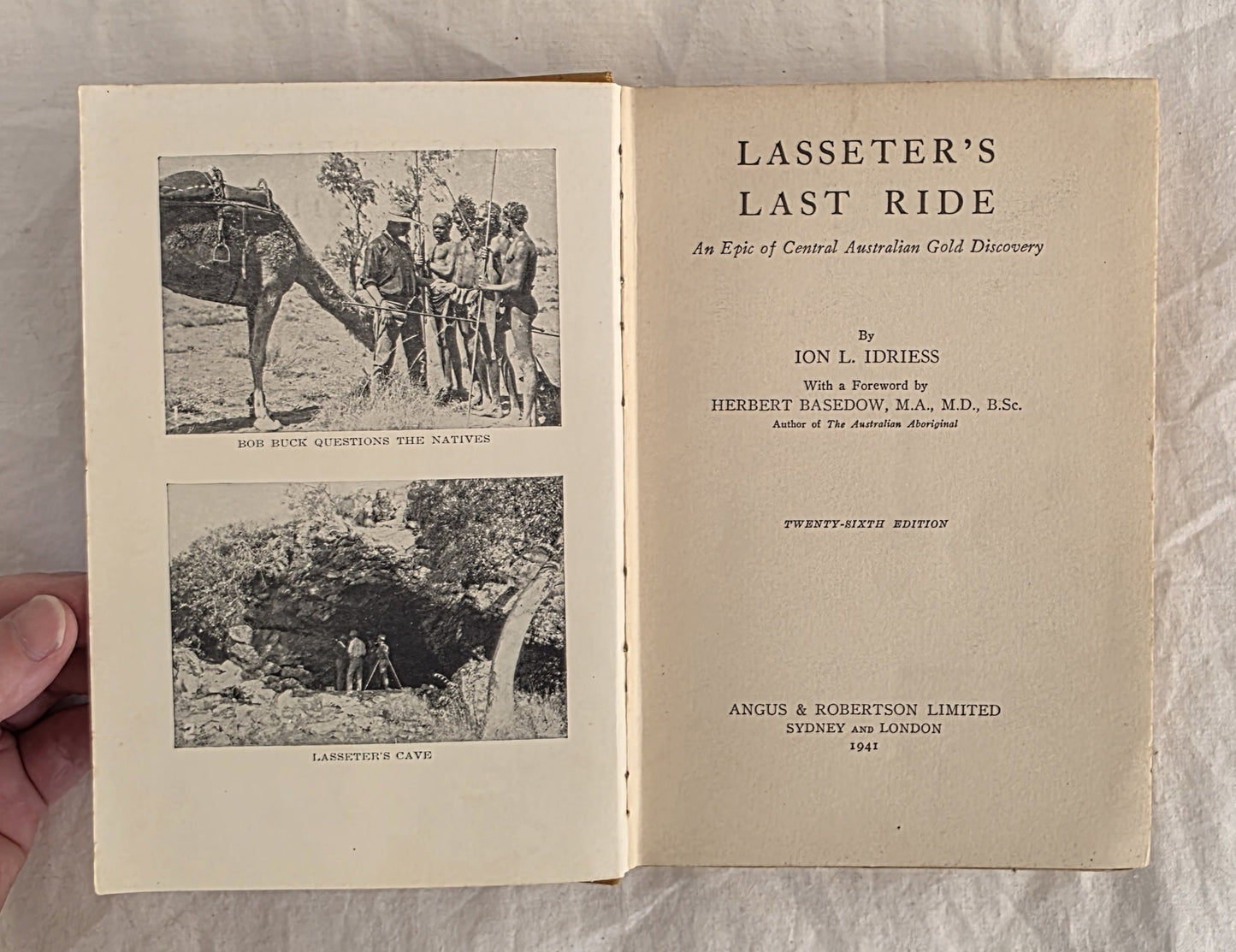 Lasseter’s Last Ride by Ion L. Idriess (1941)