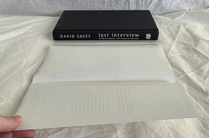 Last Interview by David Sheff