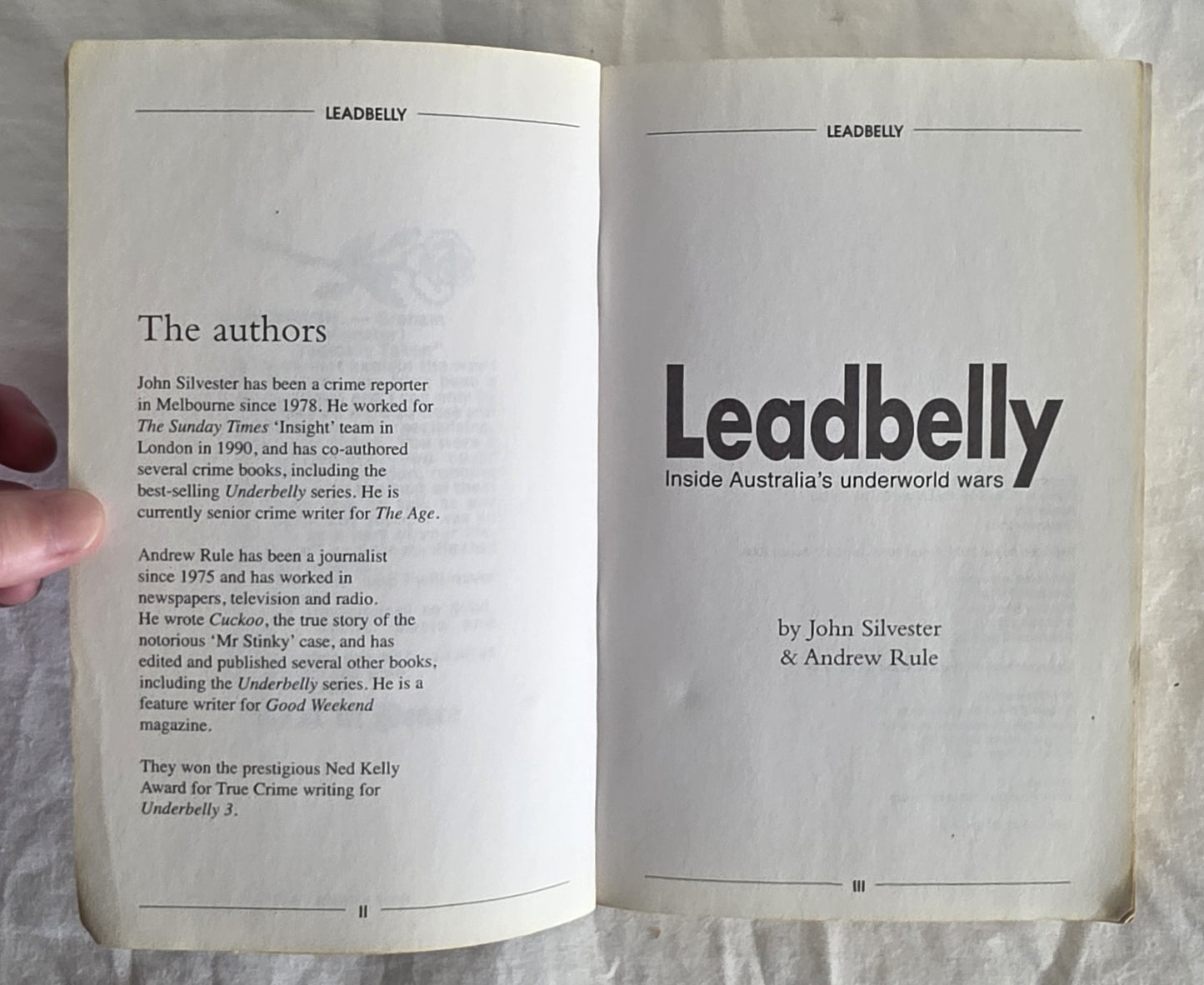 Leadbelly by John Silvester and Andrew Rule