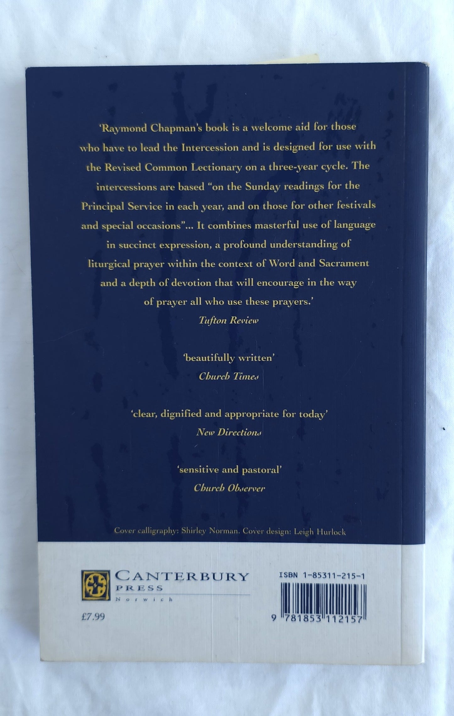 Leading Intercessions by Raymond Chapman