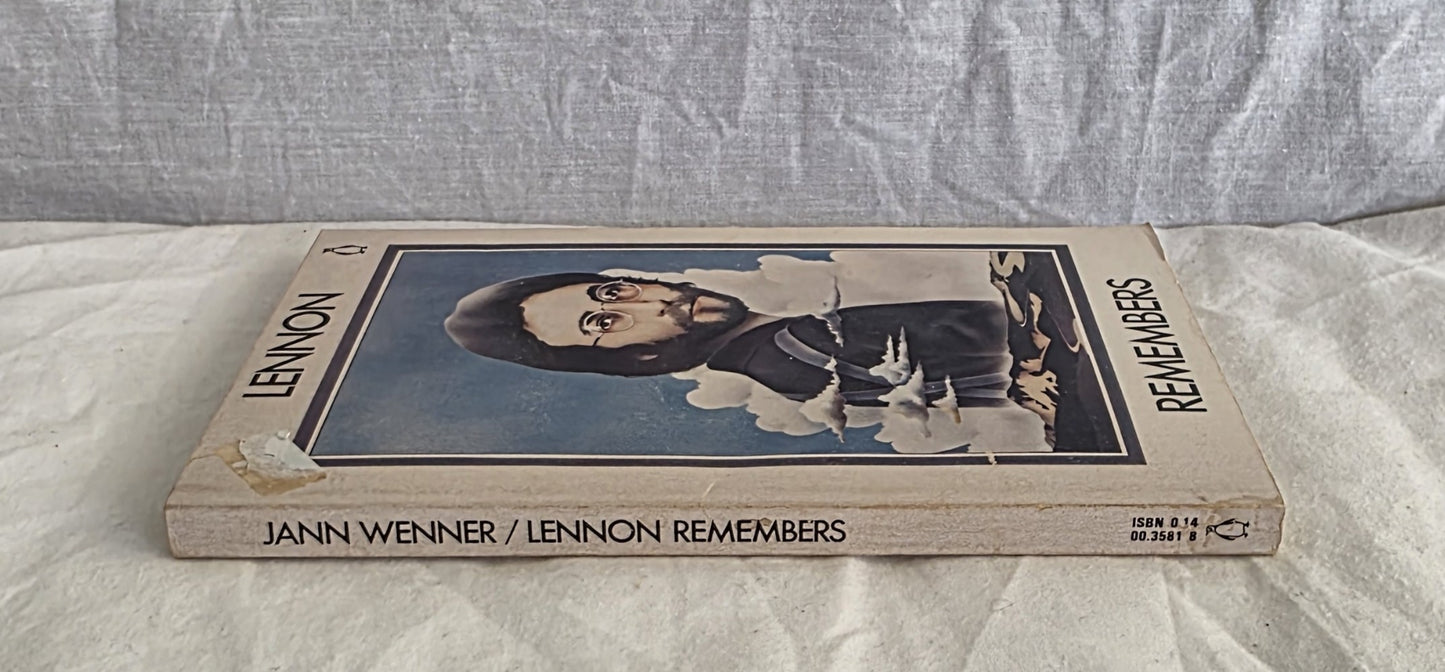 Lennon Remembers by Jann Wenner