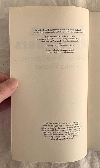 Lennon Remembers by Jann Wenner