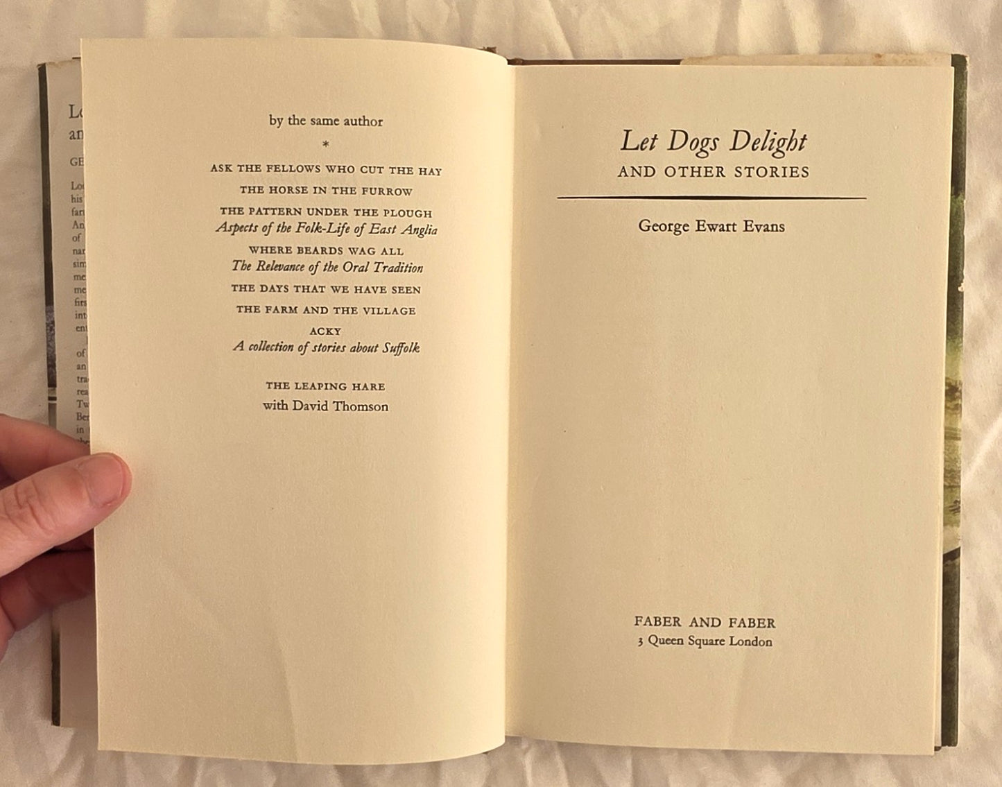 Let Dogs Delight by George Ewart Evans