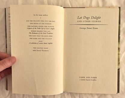 Let Dogs Delight by George Ewart Evans