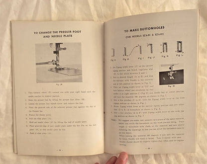 Light Weight Zig Zag Sewing Machine