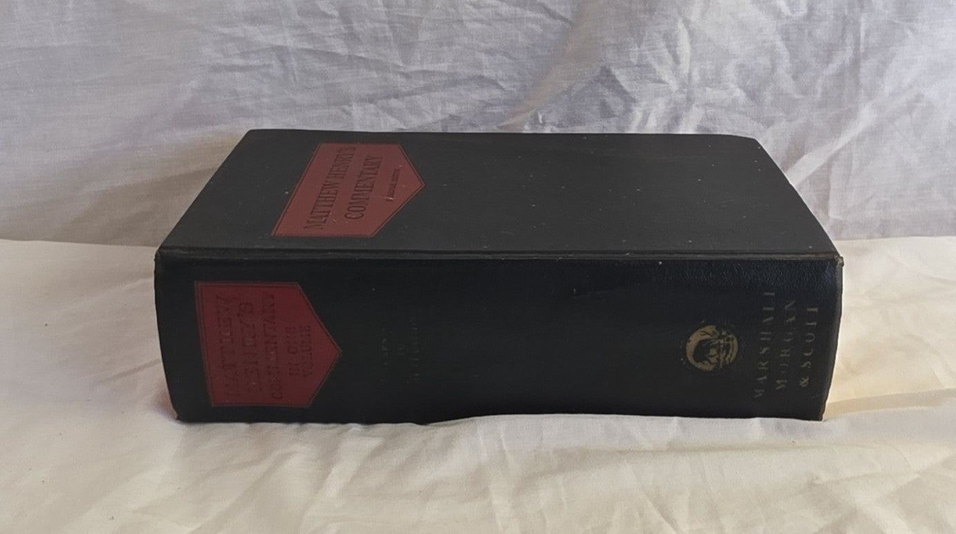 Matthew Henry’s Commentary on the Whole Bible in One Volume by Rev. Leslie F. Church