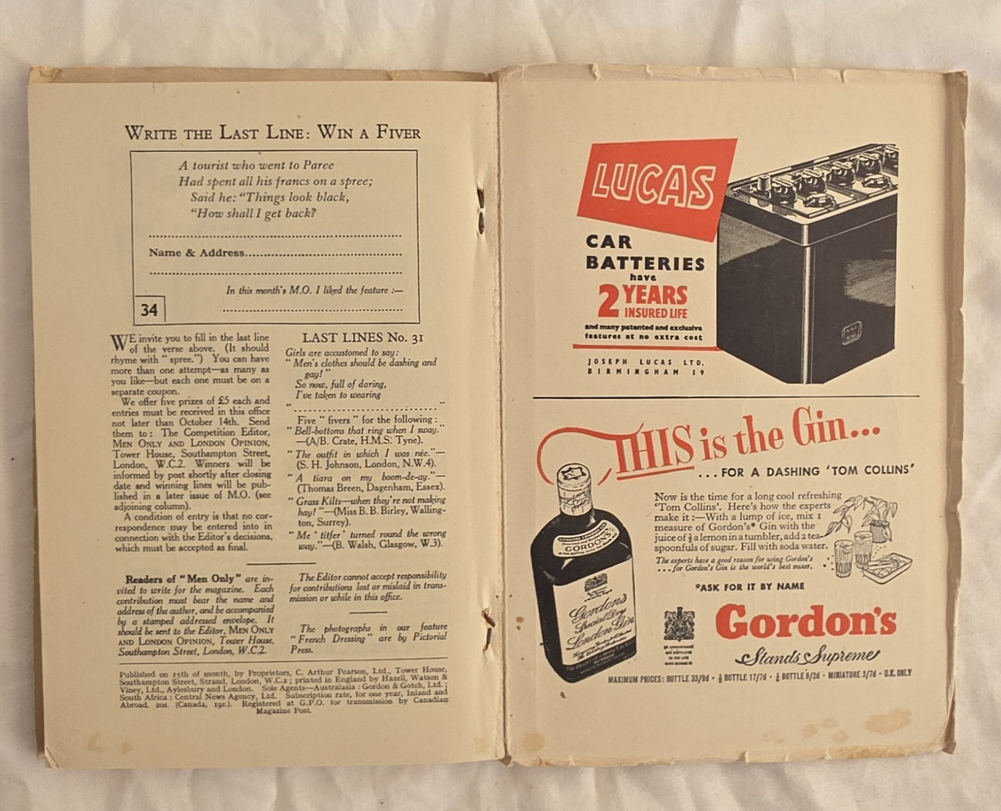 Men Only and London Opinion  Vol. 57. No. 226