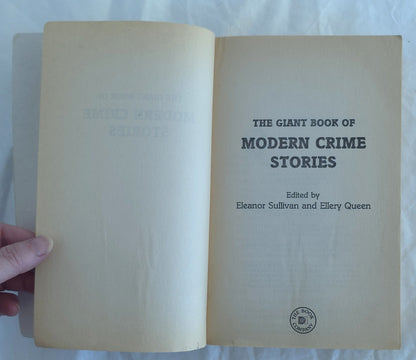 The Giant Book of Modern Crime Stories by Eleanor Sullivan and Ellery Queen