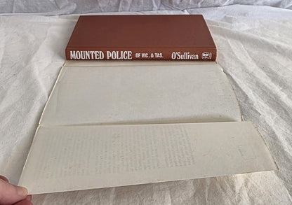 Mounted Police Of Victoria & Tasmania by John O’Sullivan