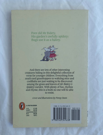 Mr Bidery’s Spidery Garden by David McCord