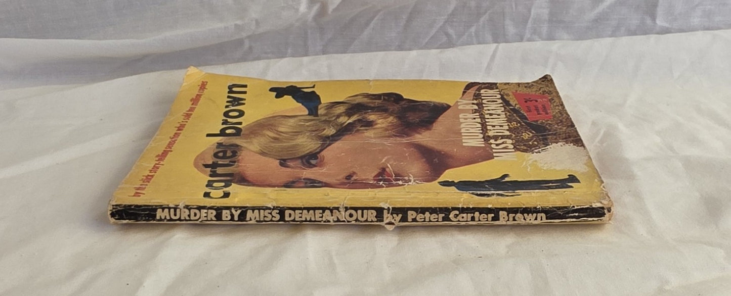 Murder by Miss-Demeanour by Peter Carter Brown