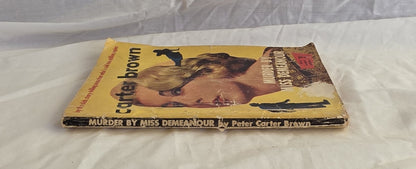 Murder by Miss-Demeanour by Peter Carter Brown