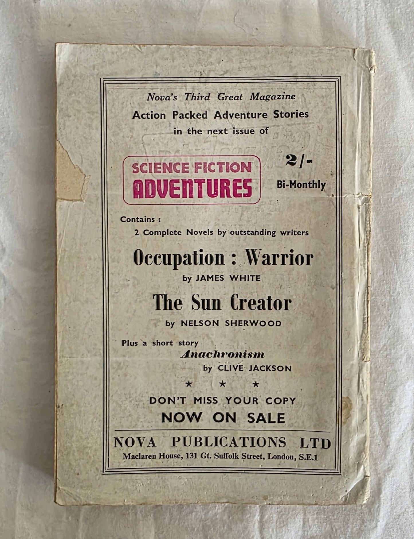 New World’s Science Fiction Volume 27 No. 81