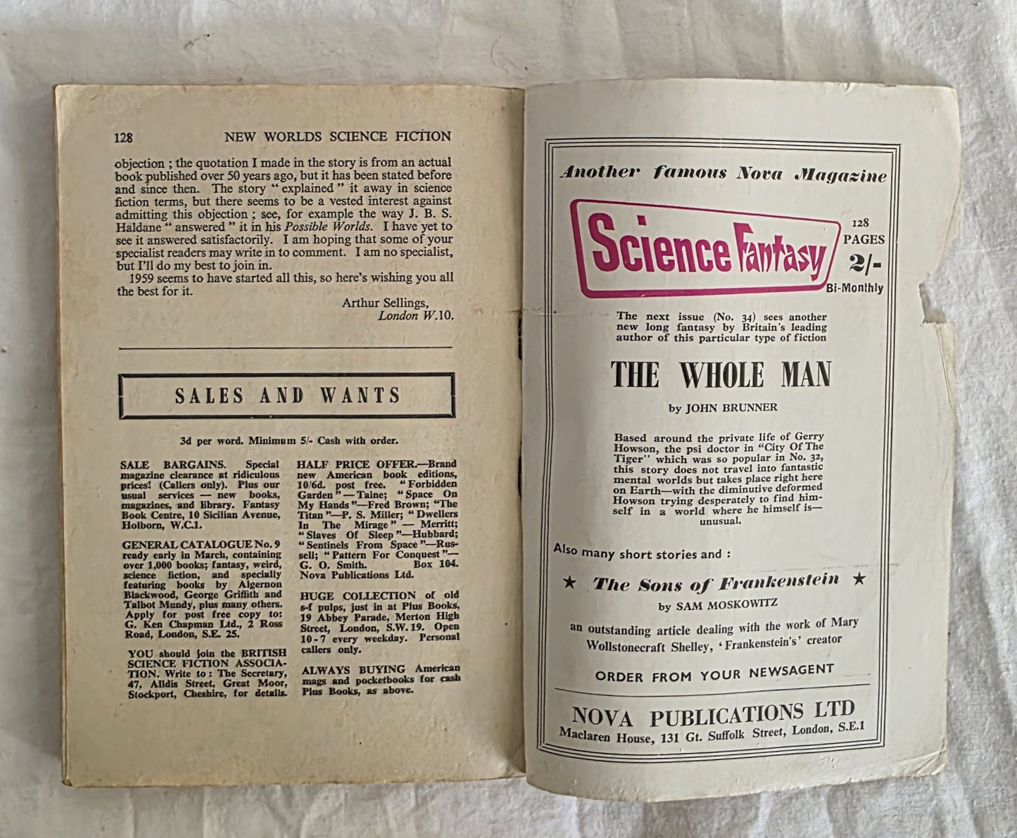 New World’s Science Fiction Volume 27 No. 81