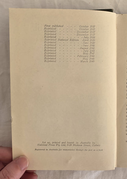 Over the Range by Ion L. Idriess (1949)