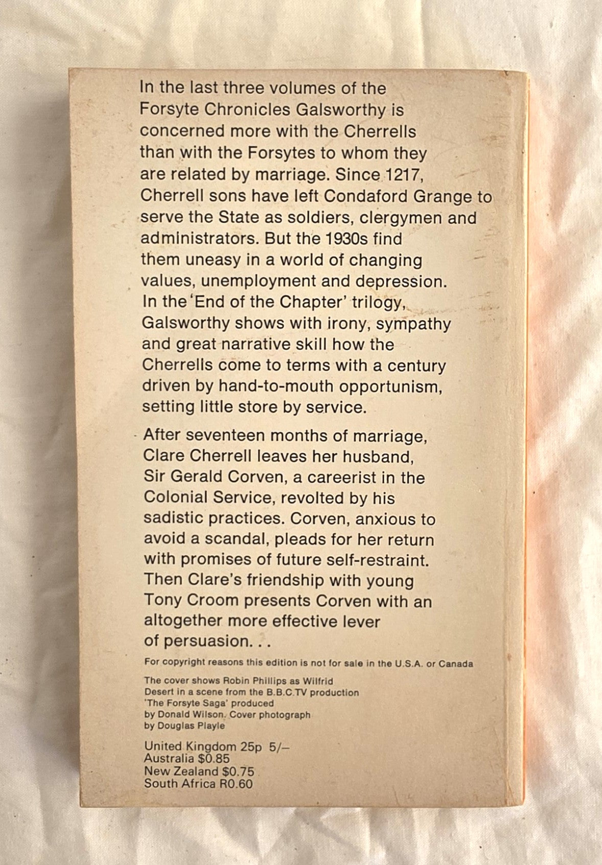 Over the River by John Galsworthy