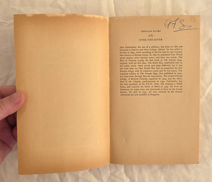 Over the River by John Galsworthy