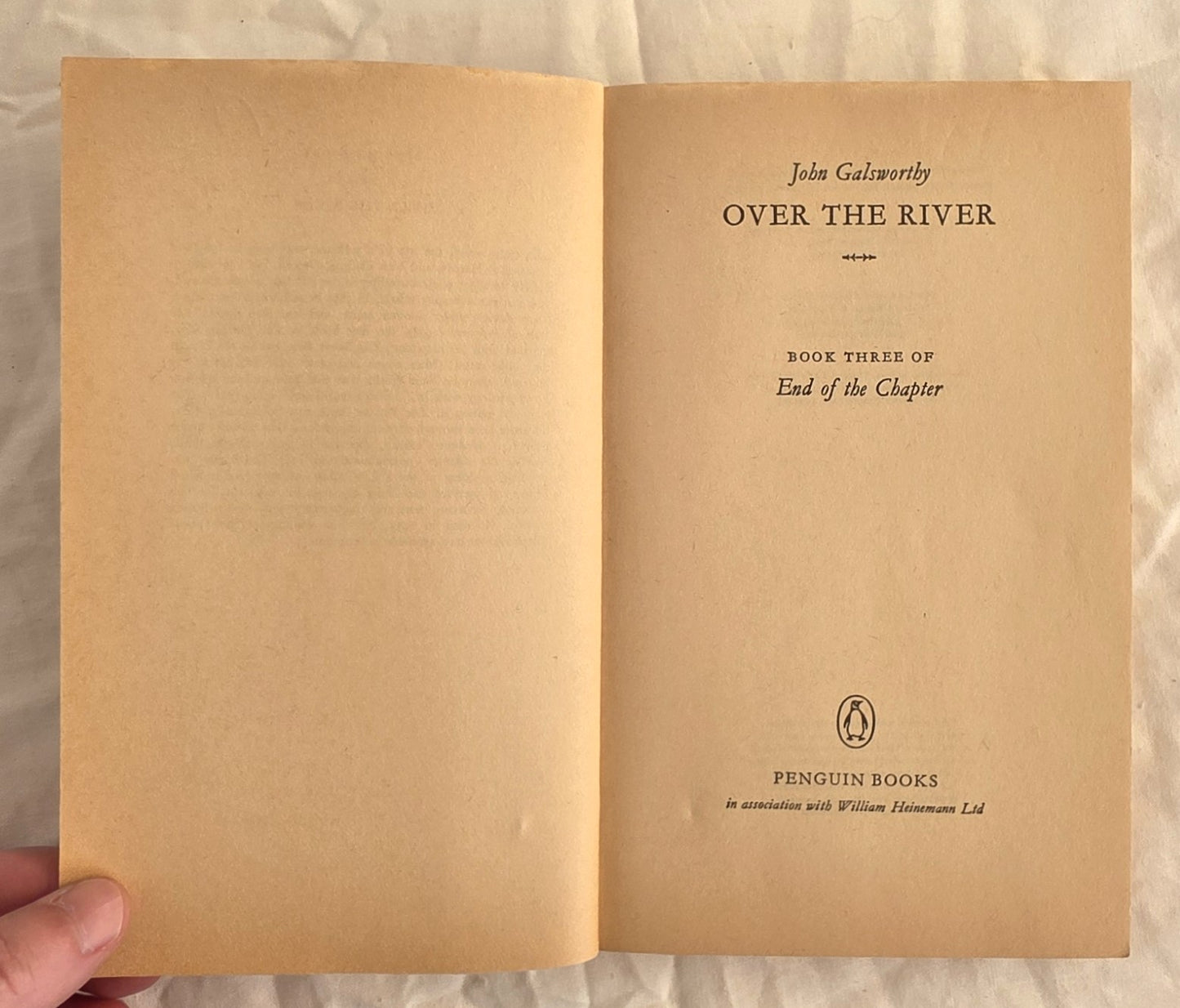Over the River by John Galsworthy