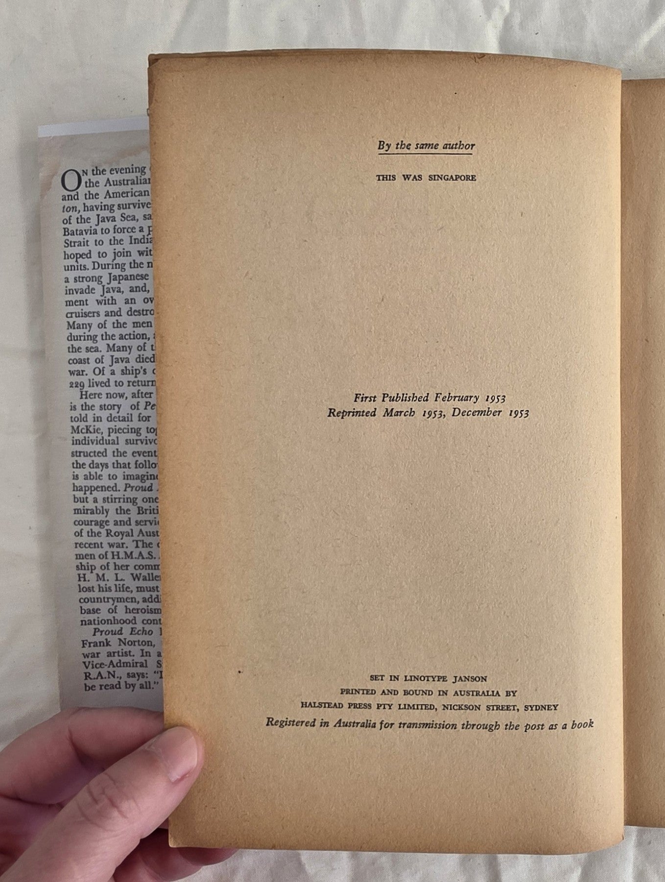 Proud Echo by Ronald McKie