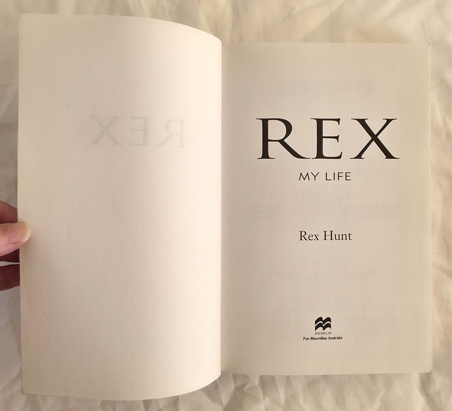 Rex My Life by Rex Hunt