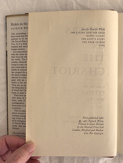 Riders in the Chariot by Patrick White