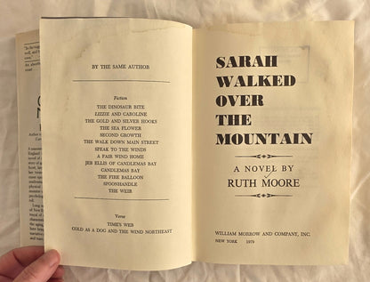 Sarah Walked Over the Mountain by Ruth Moore
