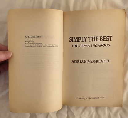 Simply the Best by Adrian McGregor