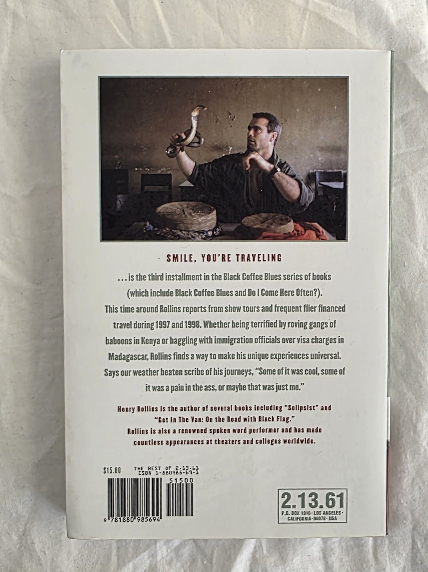 Smile, You’re Traveling by Henry Rollins