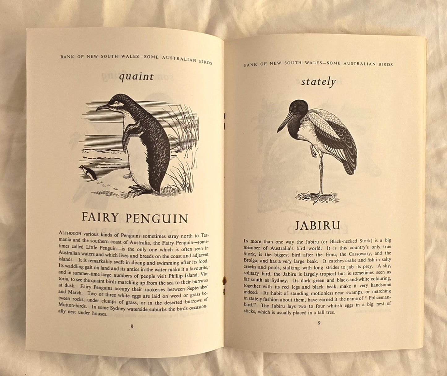 Some Australian Birds (1969) by The Wales Bank of New South Wales