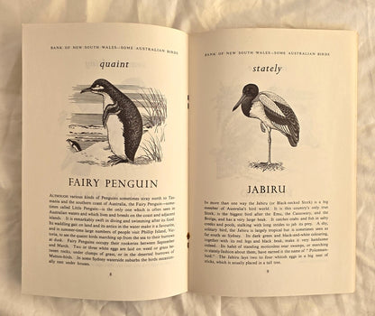 Some Australian Birds (1969) by The Wales Bank of New South Wales