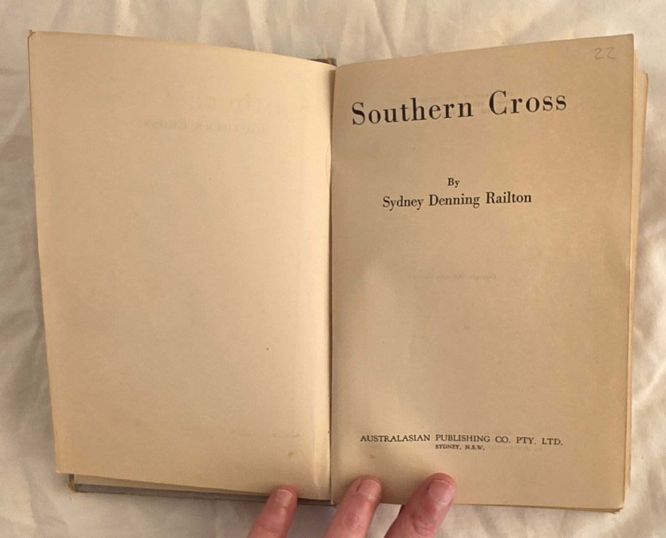 Southern Cross by Sydney Denning Railton