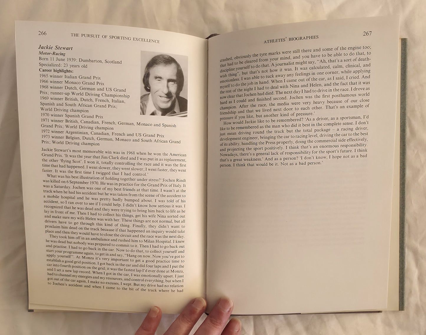 The Pursuit of Sporting Excellence by David Hemery