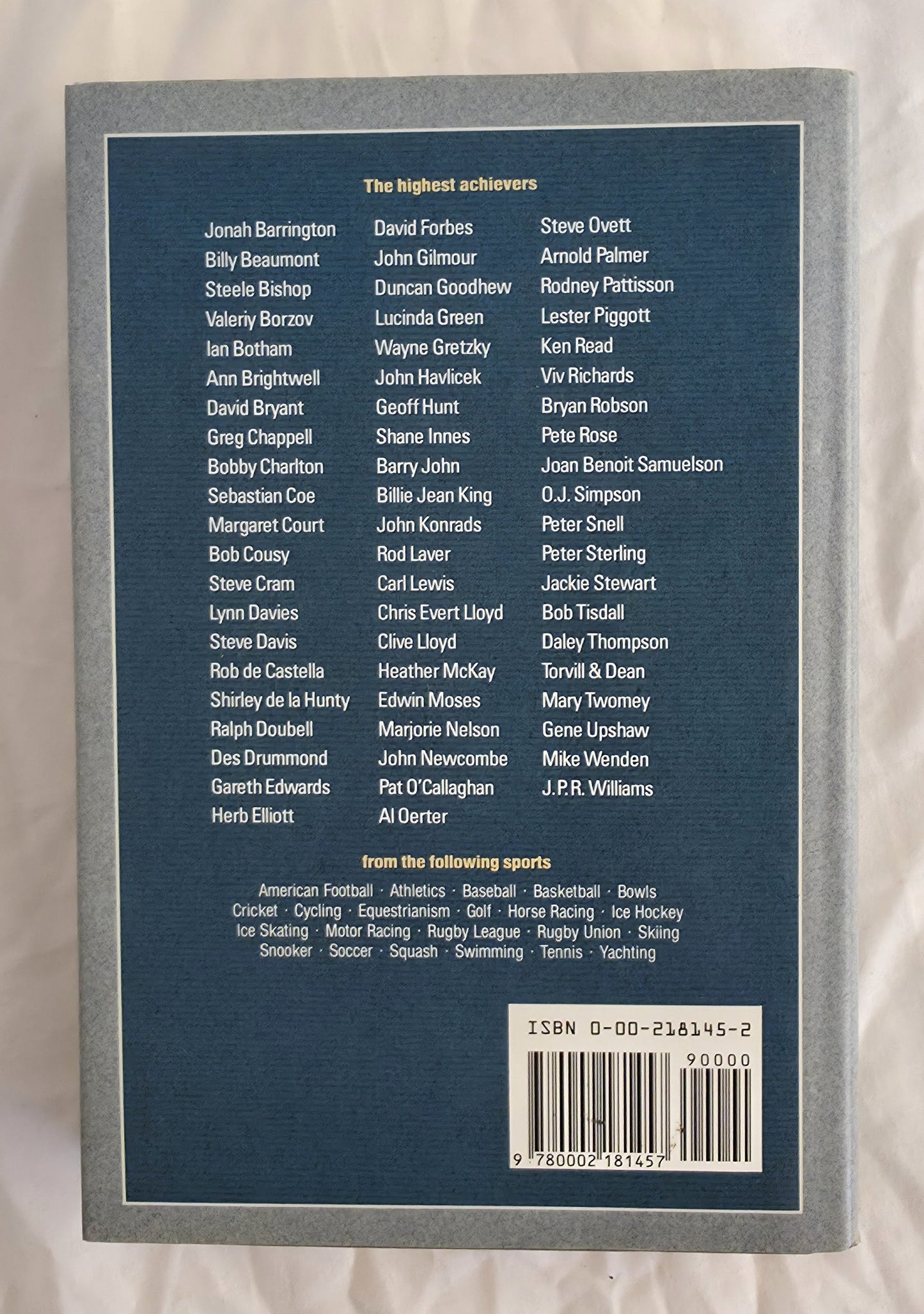 The Pursuit of Sporting Excellence by David Hemery