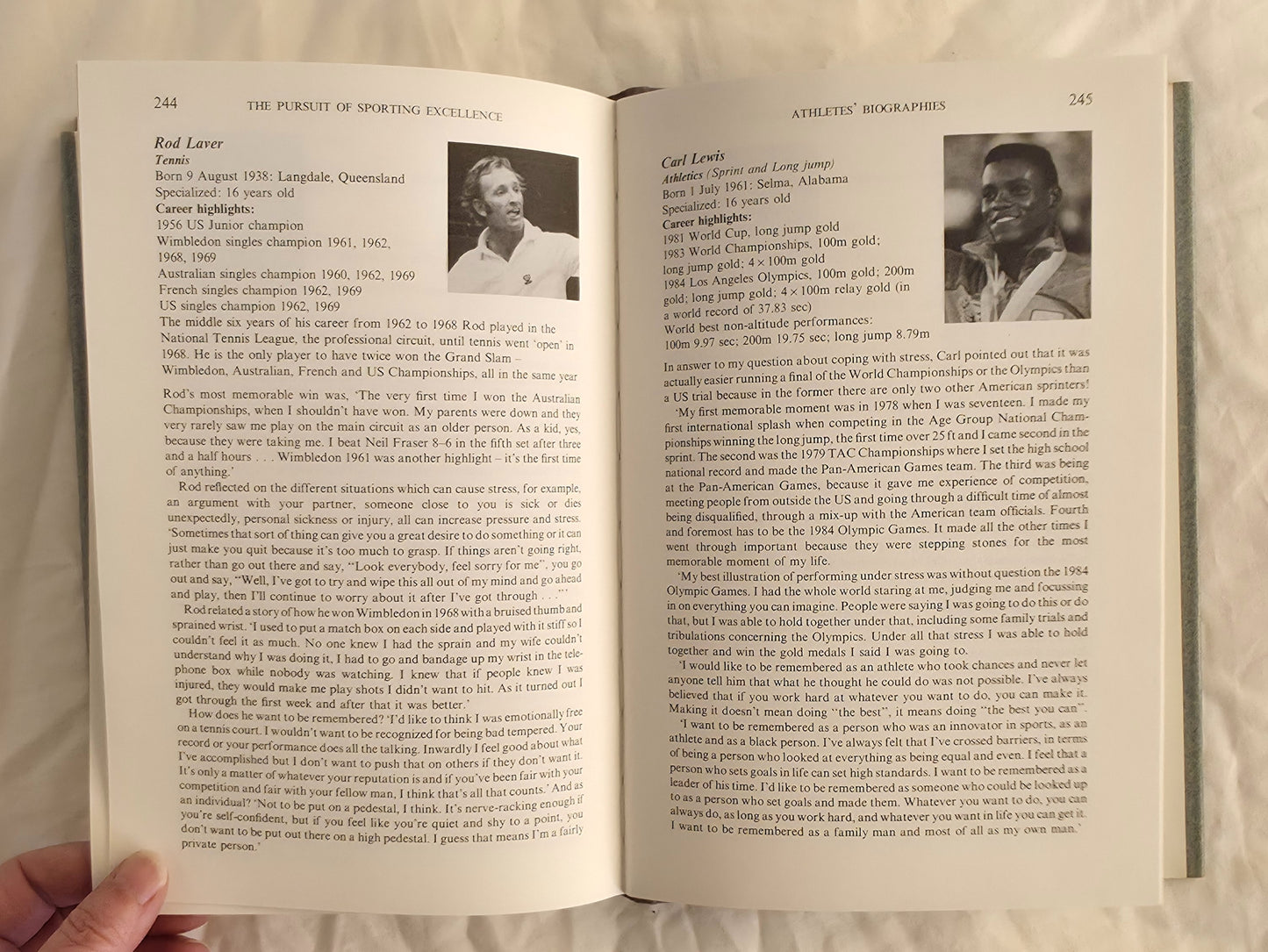 The Pursuit of Sporting Excellence by David Hemery