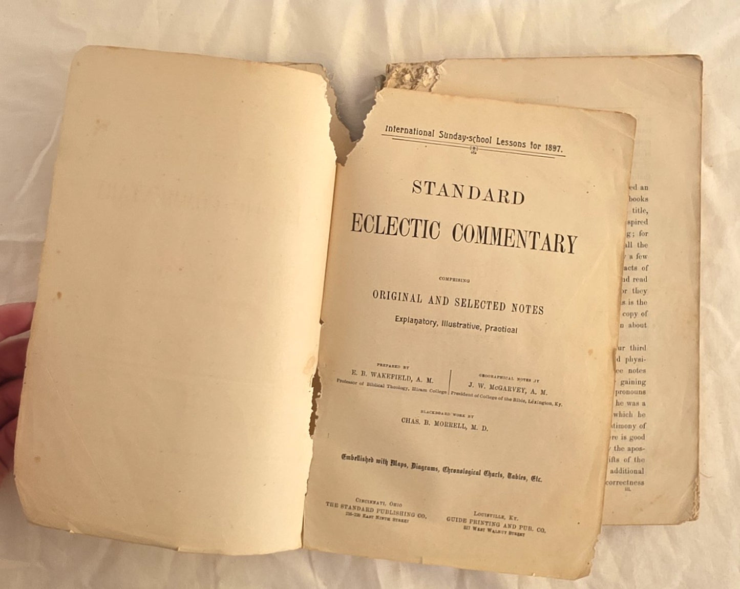 Standard Eclectic Commentary by E. B. Wakefield and J. W. McGarvey