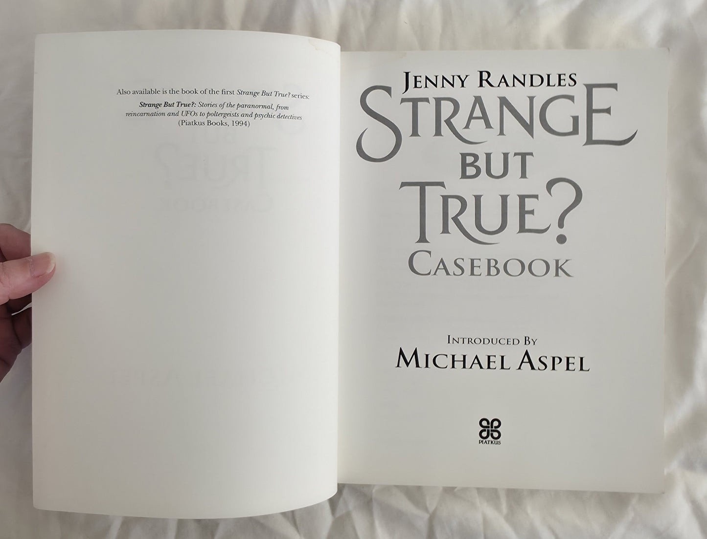 Strange But True? Casebook by Jenny Randles