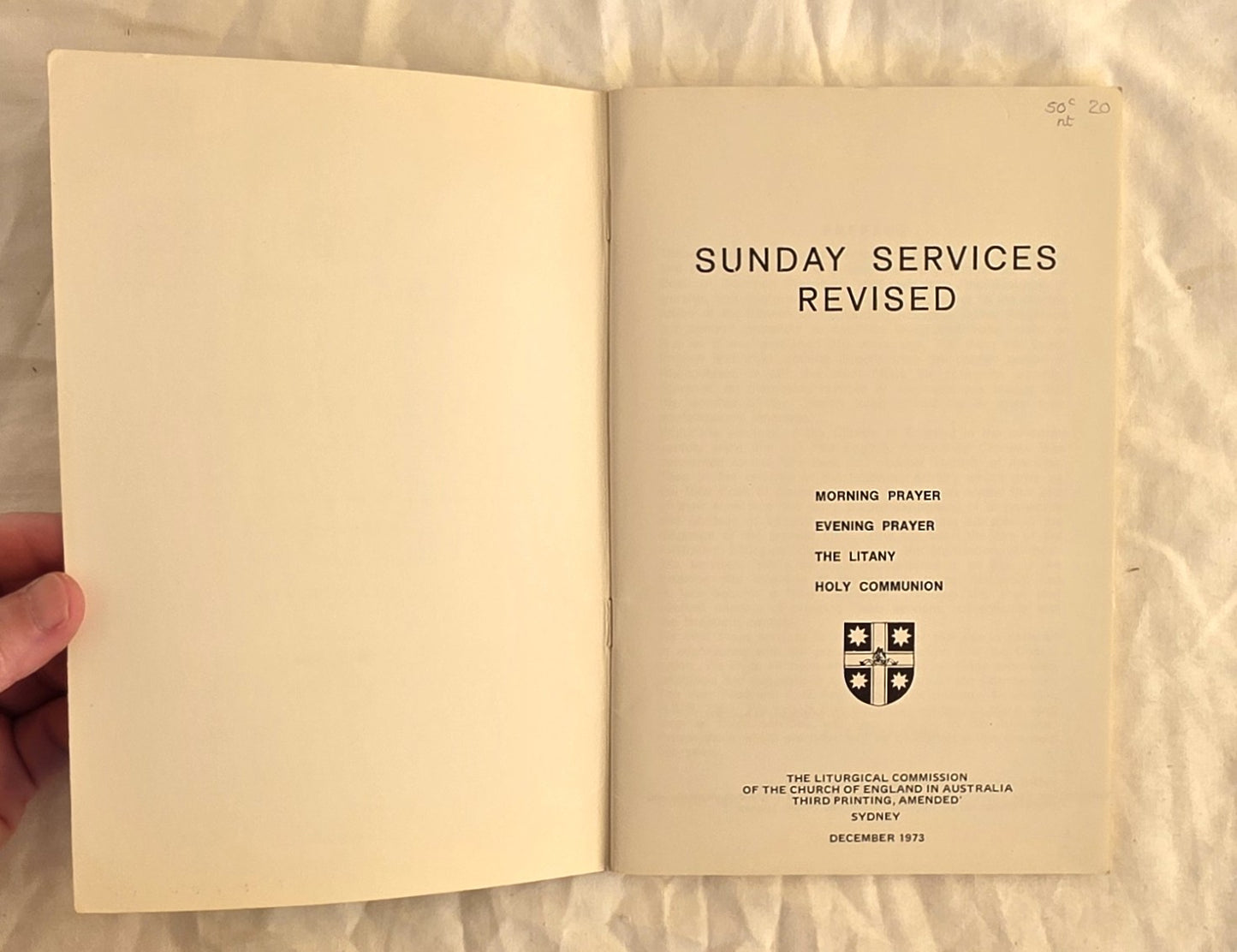 Sunday Services Revised
