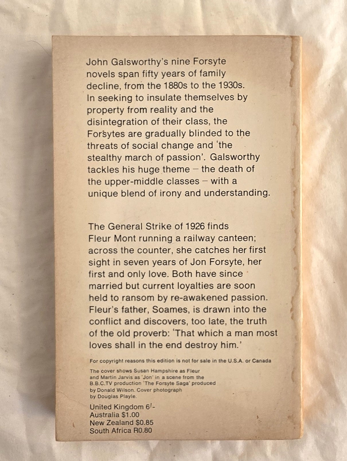 Swan Song by John Galsworthy