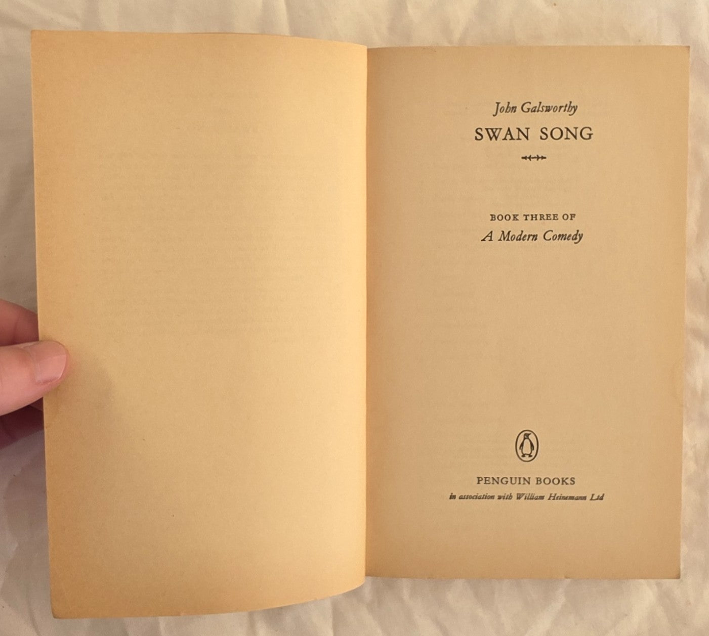 Swan Song by John Galsworthy