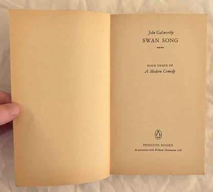 Swan Song by John Galsworthy