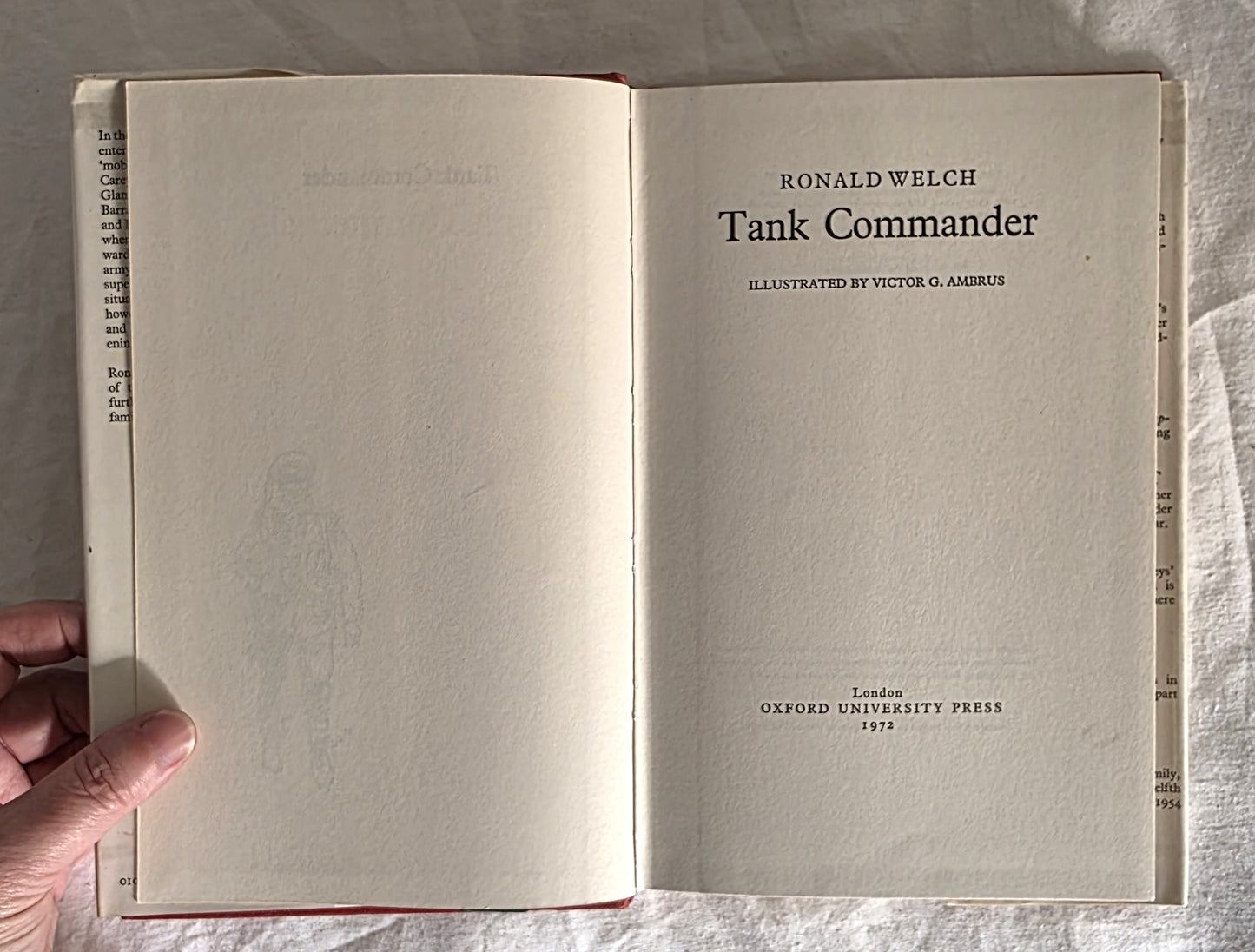 Tank Commander by Ronald Welch