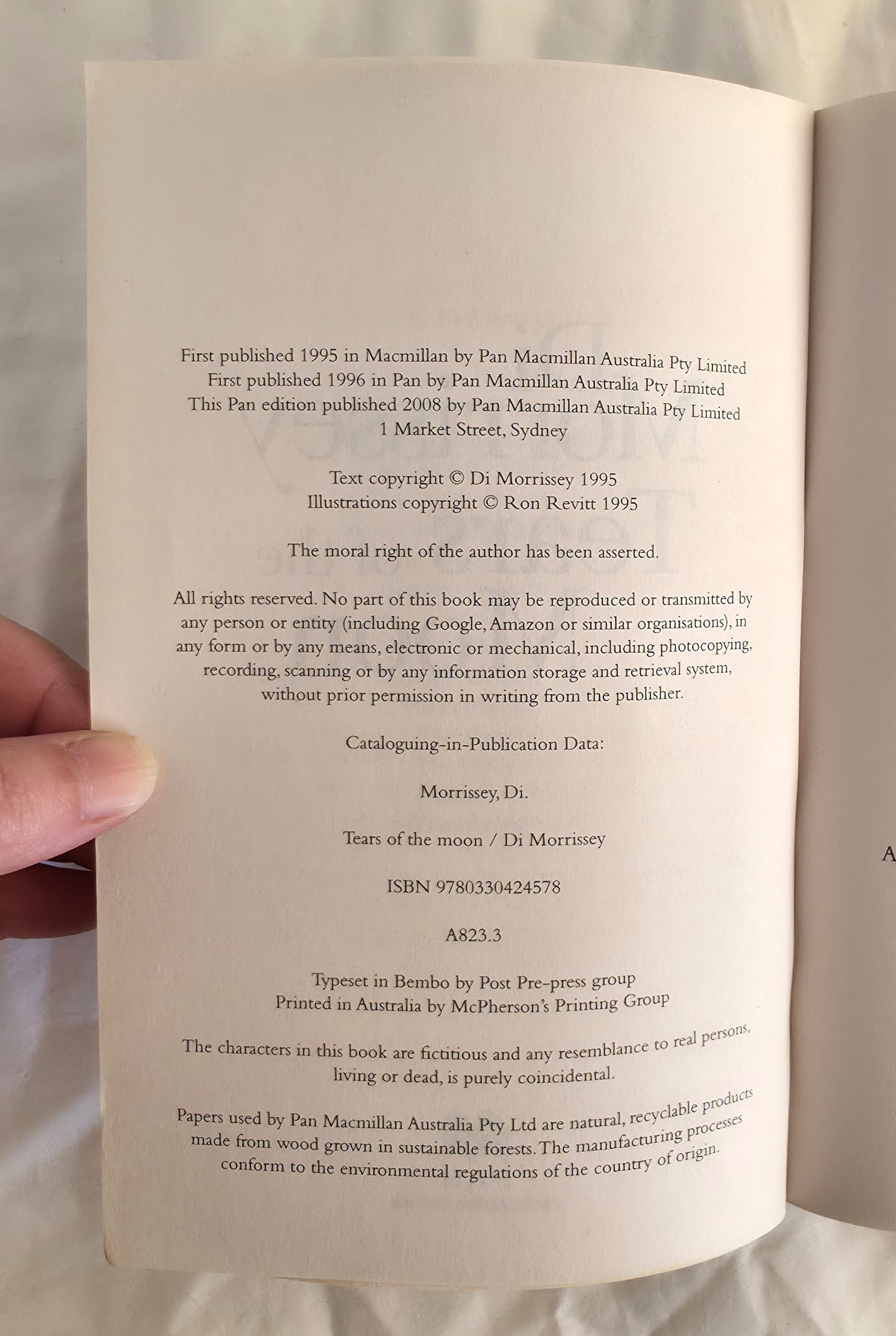 Tears of the Moon by Di Morrissey