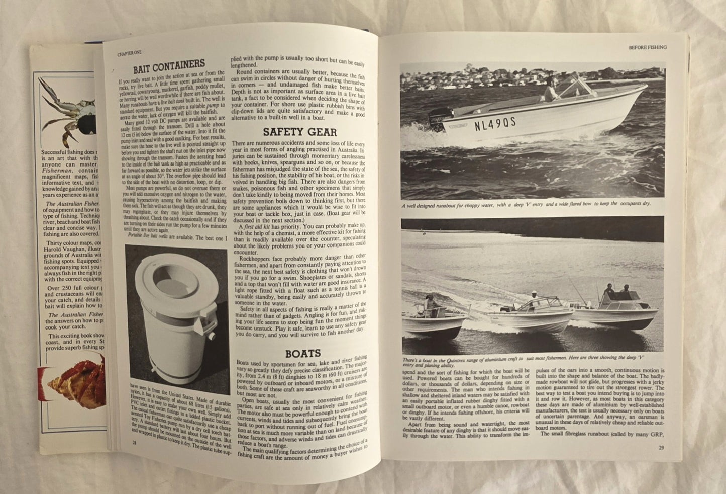 The Australian Fisherman by Harold Vaughan