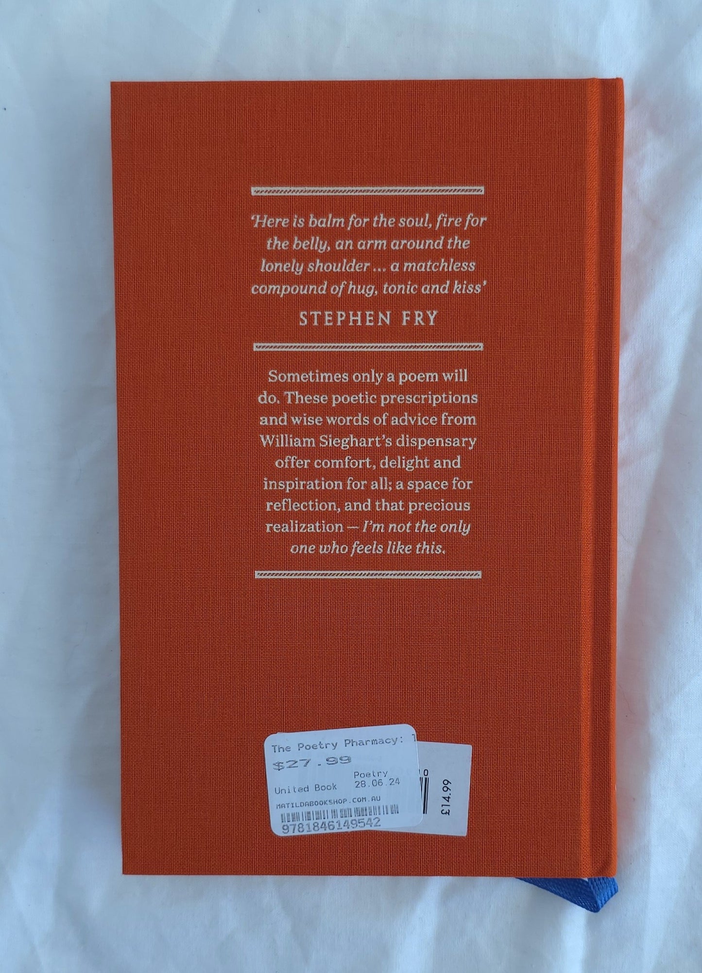 The Poetry Pharmacy by William Sieghart