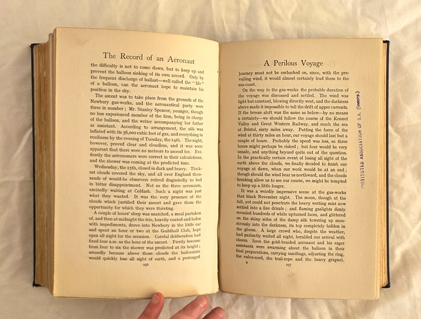 The Record of an Aeronaut by Gertrude Bacon