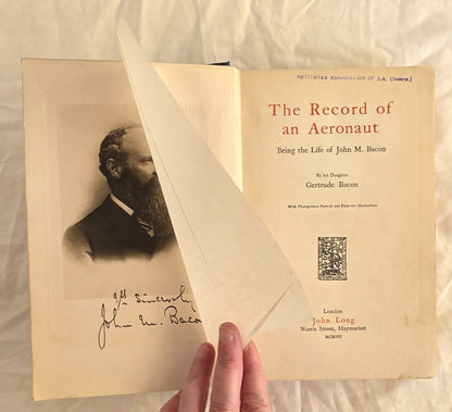 The Record of an Aeronaut by Gertrude Bacon