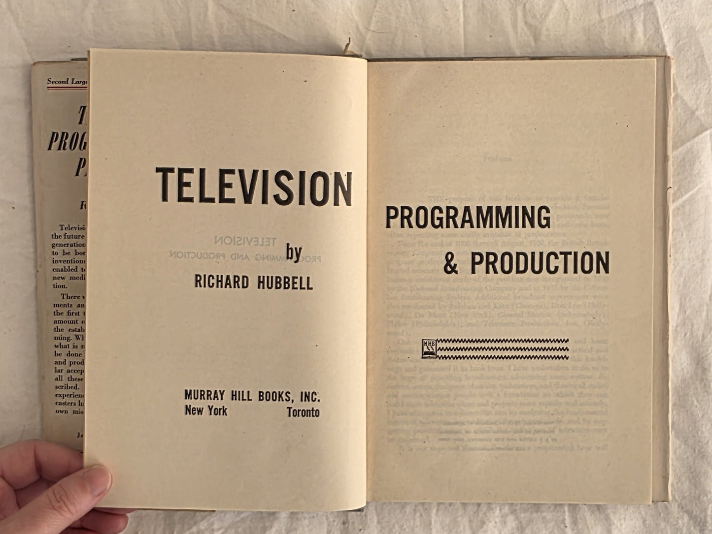 Television by Richard Hubbell
