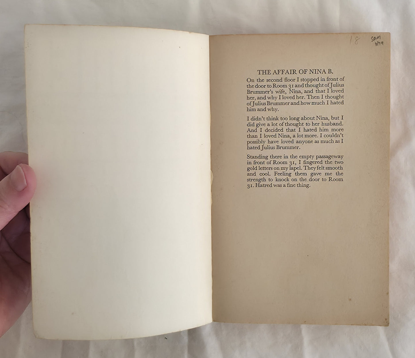 The Affair of Nina B. by Simmel