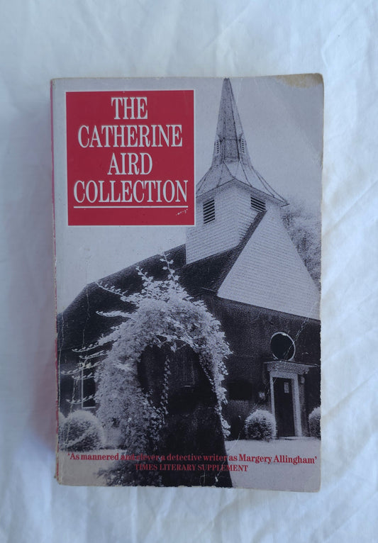 Book cover of 'The Catherine Aird Collection' with a church image on a white background