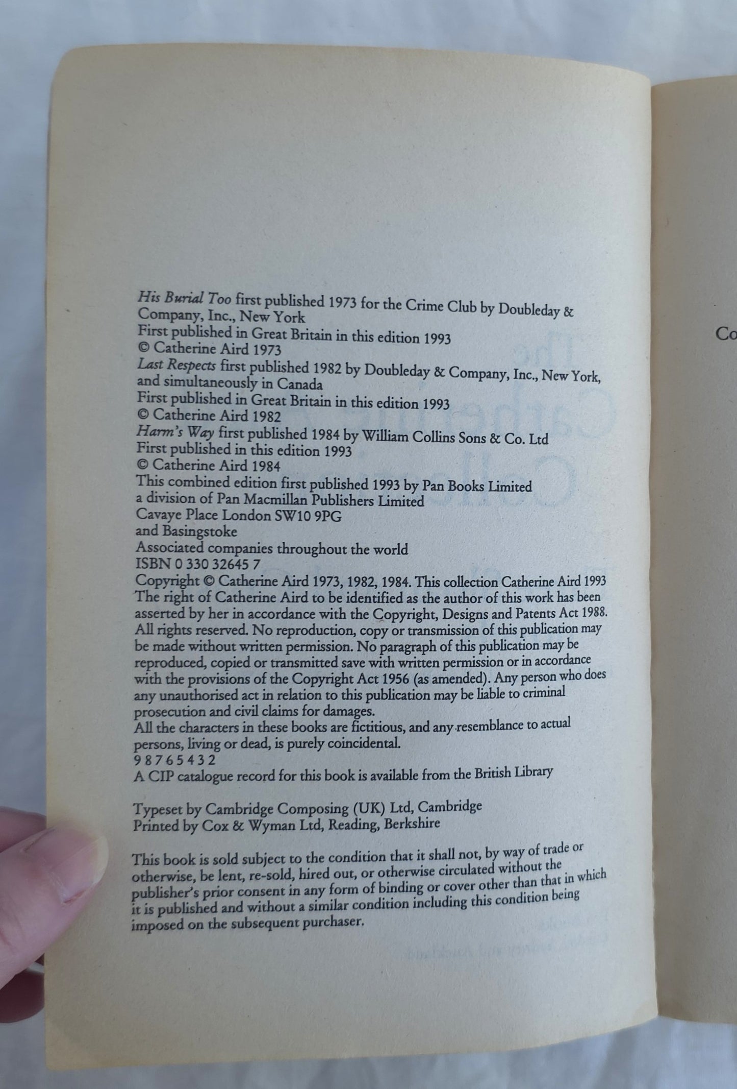 The Catherine Aird Collection by Catherine Aird